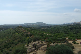 Bild 6: Nordwestblick vom Juno-Tempel Bild 6: Nordwestblick vom Juno-Tempel