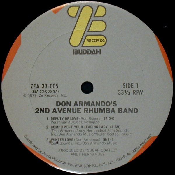 Don Armandos Second Avenue Rhumba Band Yo Tambien Soy Un Indio Deputy Of Love Don Armandos Second Avenue Rhumba Band Yo Tambien Soy Un Indio Deputy Of Love
