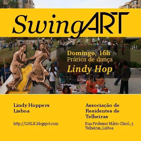 SwingART - Prática de Lindy Hop na ART