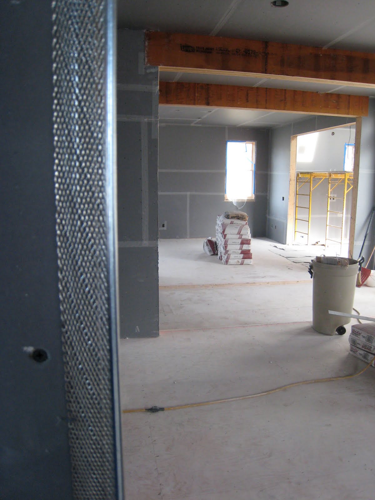 Concord Green Blue Board and Skim Coat Plaster Instead of Drywall