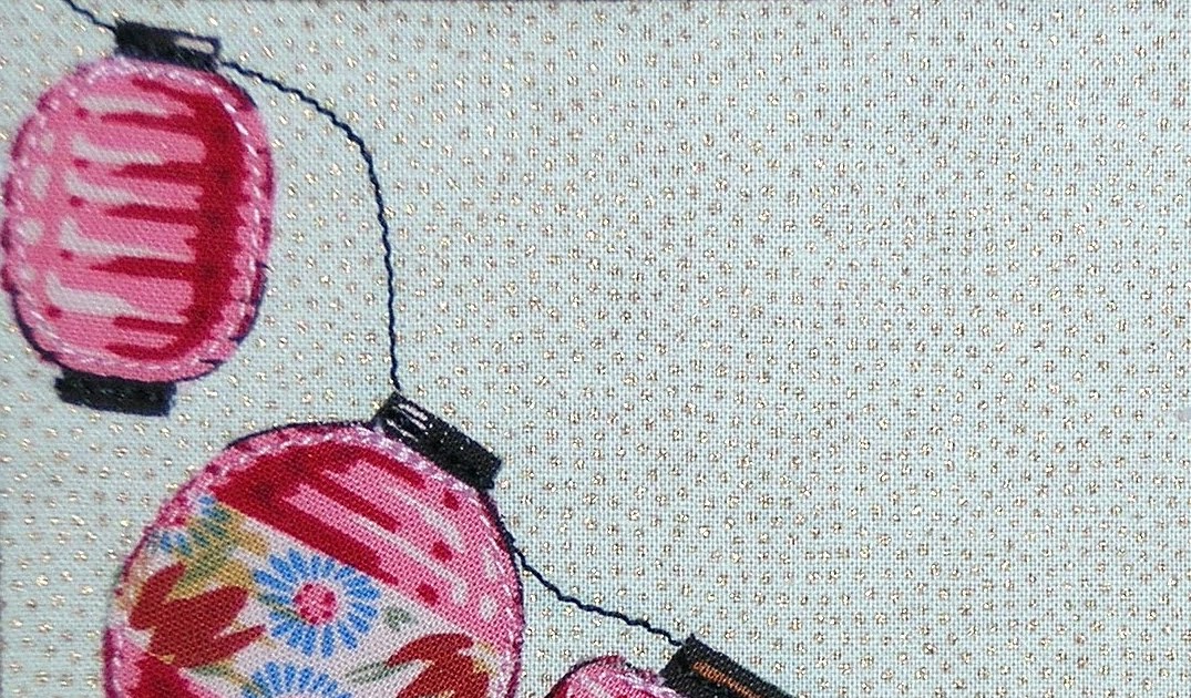 TwiQuilters New Moon Quilt Japanese Lanterns