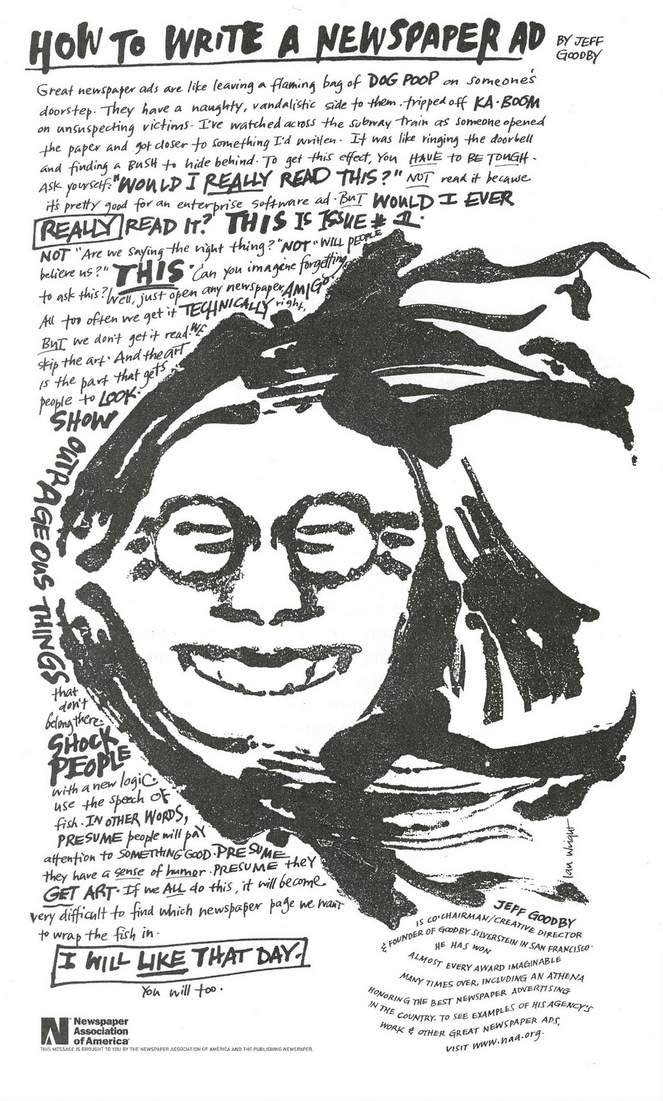 How to write newspaper article picture