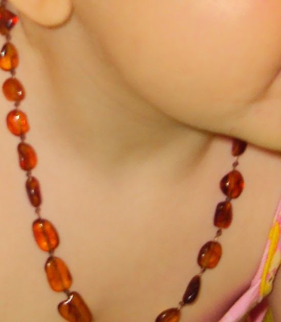 velvet teething necklace