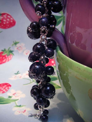 Blueberry Fields bracelet from Bunnies Can Dream