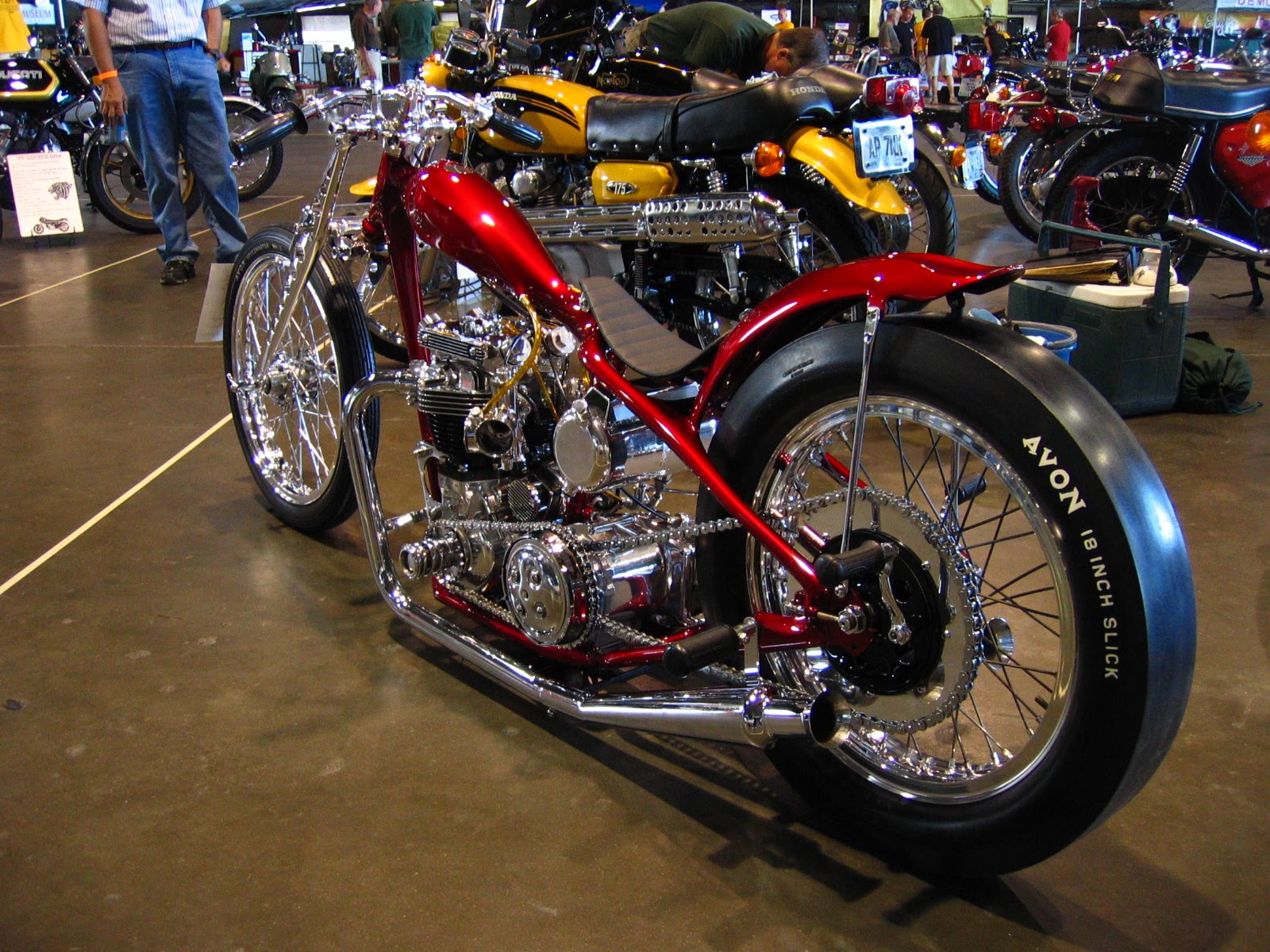 Anchor Vintage bike show in KC