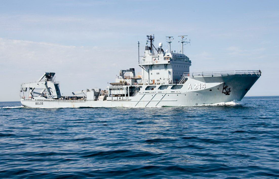 HMS Belos salvage ship