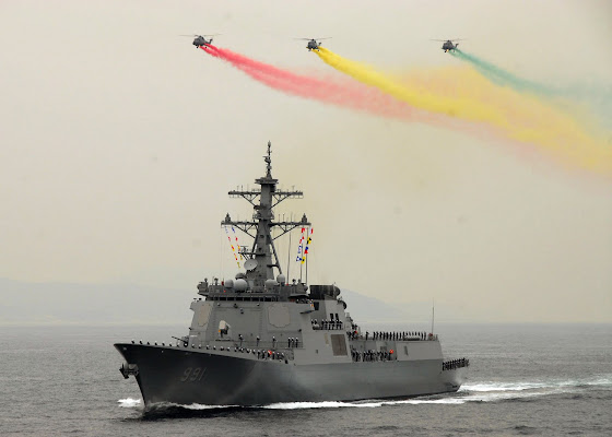 Tokyo is planning to revise a law to include any vessels contributing to Japanese defense KDX-III destroyer