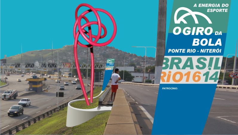 O GIRO DA BOLA  NA PONTE RIO-NITERÓI