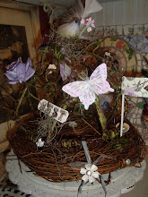 Original Verbena Garden Crowns...Picked  fresh out of my studio...