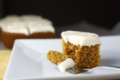 Pumpkin Bars with Cream Cheese Frosting