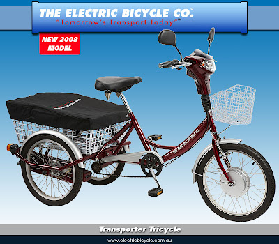 tebco transporter electric tricycle