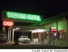 Vacant motel