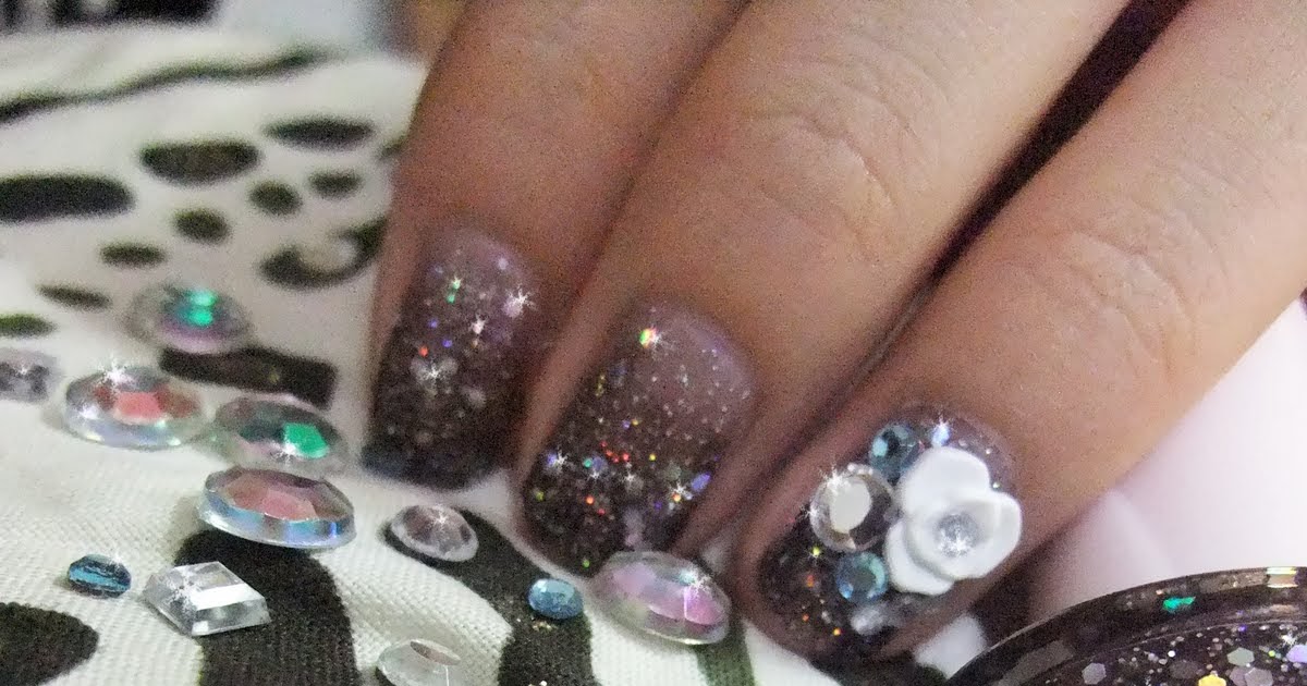 Nails by Rachel seriously in love with bling