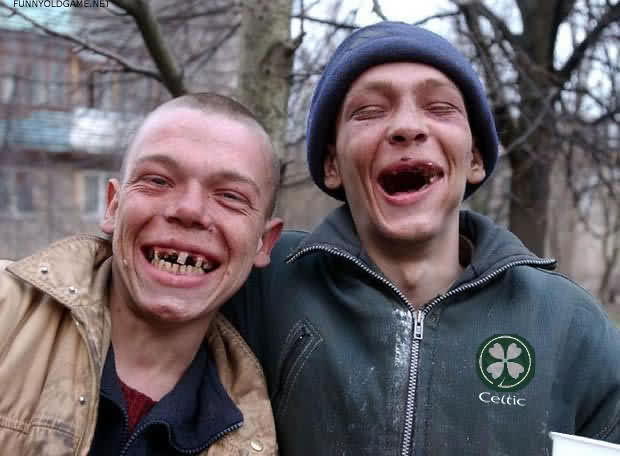 Image result for celtic fans without teeth