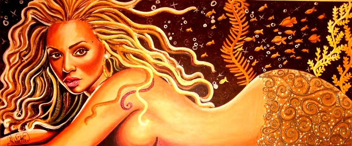 Golden Mermaid Beyounce