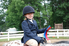 Heather in a horseshow