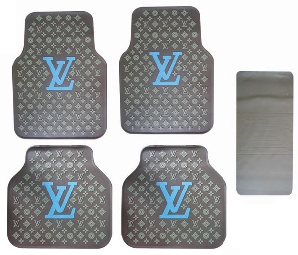 Top Fuel Online OUT OF STORE LV Style Universal Car Carpet