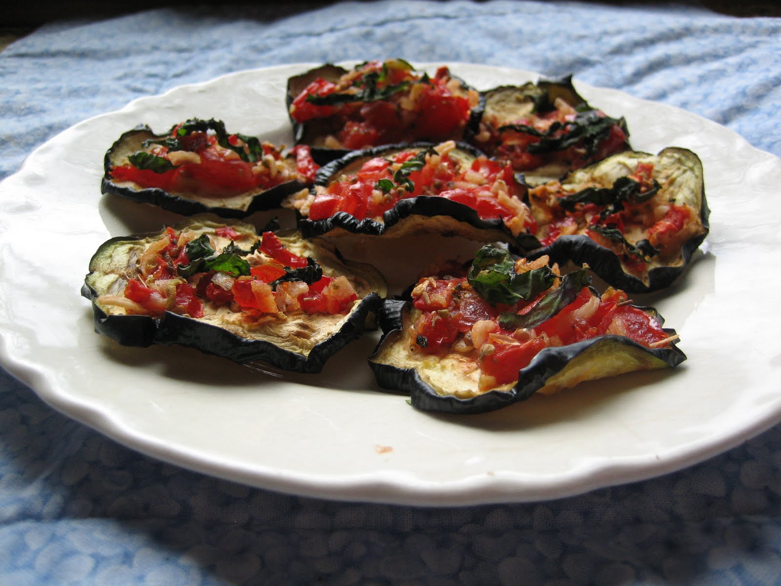 Wholesome Wisdom Eggplant Bruschetta