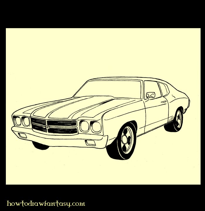 muscle car chevelle