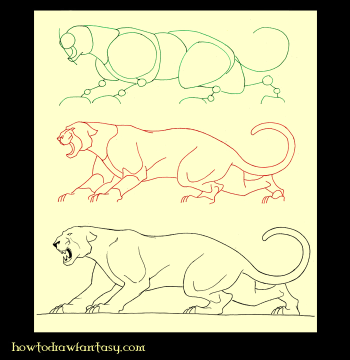 comment dessiner d'animaux