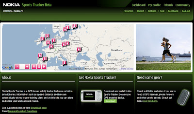 Nokia Sports Tracker Beta Nokia Sports Tracker Beta
