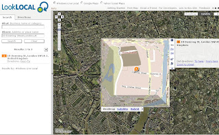 Look Local Google Microsoft Yahoo on One Page