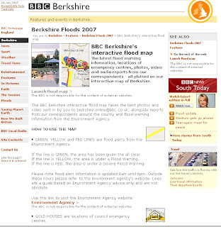 BBC Berkshire's Interactive Flood Map BBC Berkshire's Interactive Flood Map