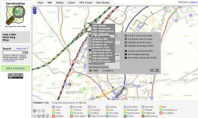 switching to 1:10,000 UK:Streetview Raster Background in Open Street Map Editor switching to 1:10,000 UK:Streetview Raster Background in Open Street Map Editor