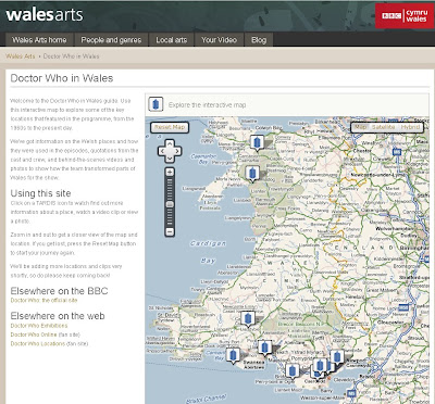 Explore Doctor Who in Wales using Bing Maps Explore Doctor Who in Wales using Bing Maps