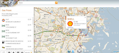 Bing Maps Gas App Bing Maps Gas App