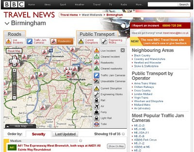 New BBC Travel Maps (Beta)