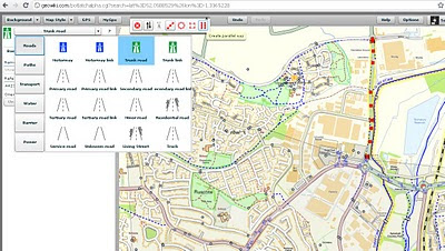 Open Street Map Potlatch 2 Public Alpha