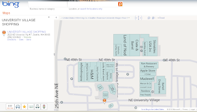 Mall Maps in Bing Maps Mall Maps in Bing Maps