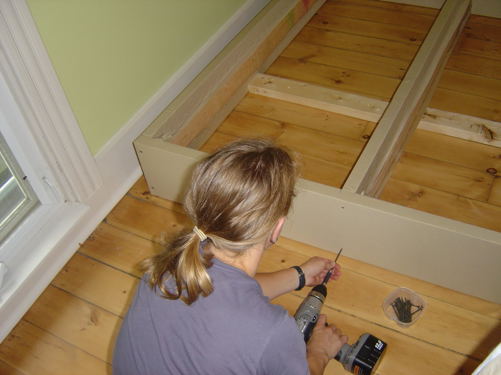 Energy of the Mind...from Artist to Triathlete DIY Platform Bed in 20