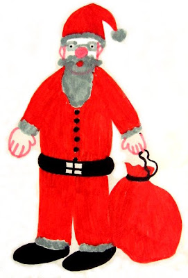 Desenho do Pai Natal