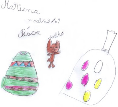 Desenho Infantil sobre a Páscoa