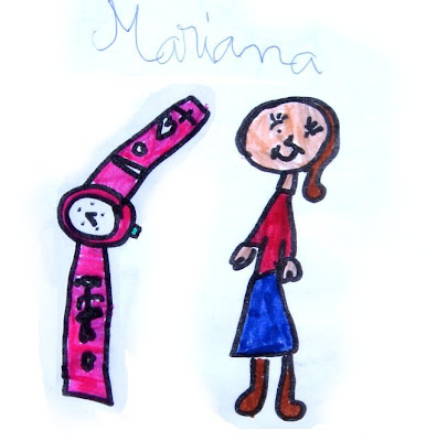 O relógio e a menina