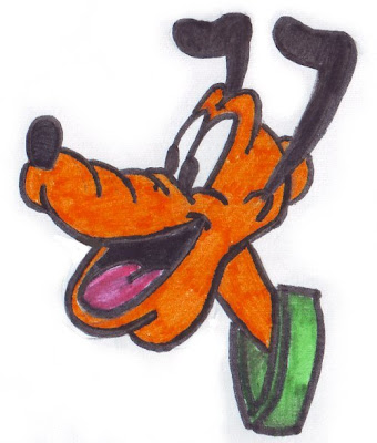 Desenho do Pluto