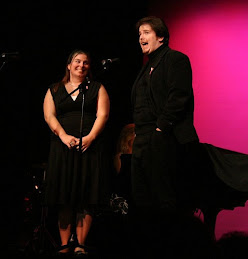 Singing "Fantasies Come True" at the Mountain Play Benefit