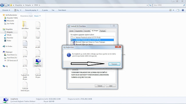 turkcell 3g VINN MODEM DNS AYARLARI RASPHONE PROGRAMI RESIMLI ANLATIM6 - Turkcell Vınn Dns Ayarı Değiştirme turkcell 3g VINN MODEM DNS AYARLARI RASPHONE PROGRAMI RESIMLI ANLATIM6