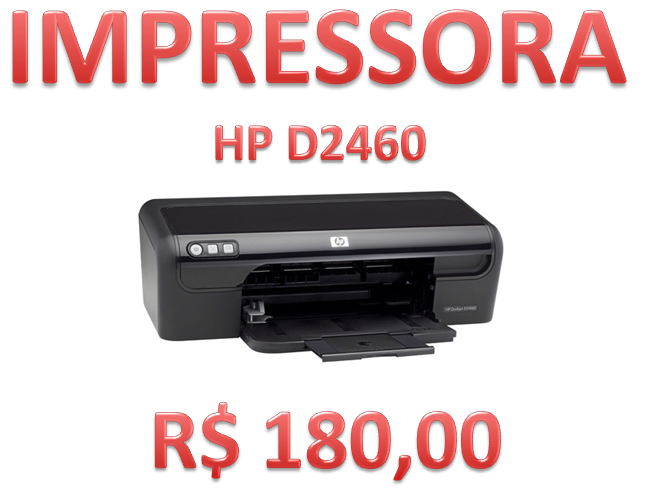 IMPRESSORA HP 2460 PROMOÇÃO
