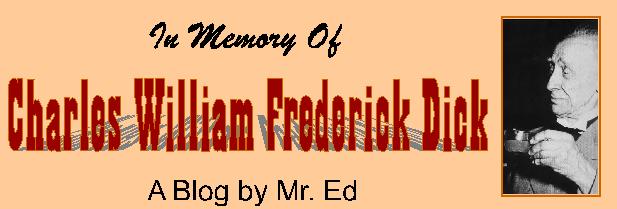 In Memory of Charles William Frederick Dick