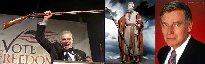 Charlton Heston, April 5