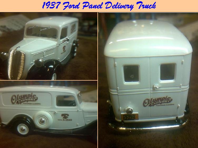 1937 Ford Panel Delivery Truck ~