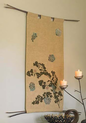 Vintage handwoven wall hanging Tapestry