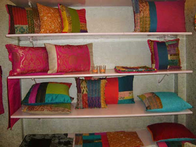 cushion covers patchwork kantha work