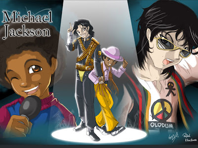 Michael Jackson é tema de exposição de caricaturas em São Paulo 0,,33279753-EXH,00