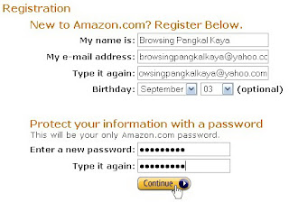 Registrasi Affiliate Amazon