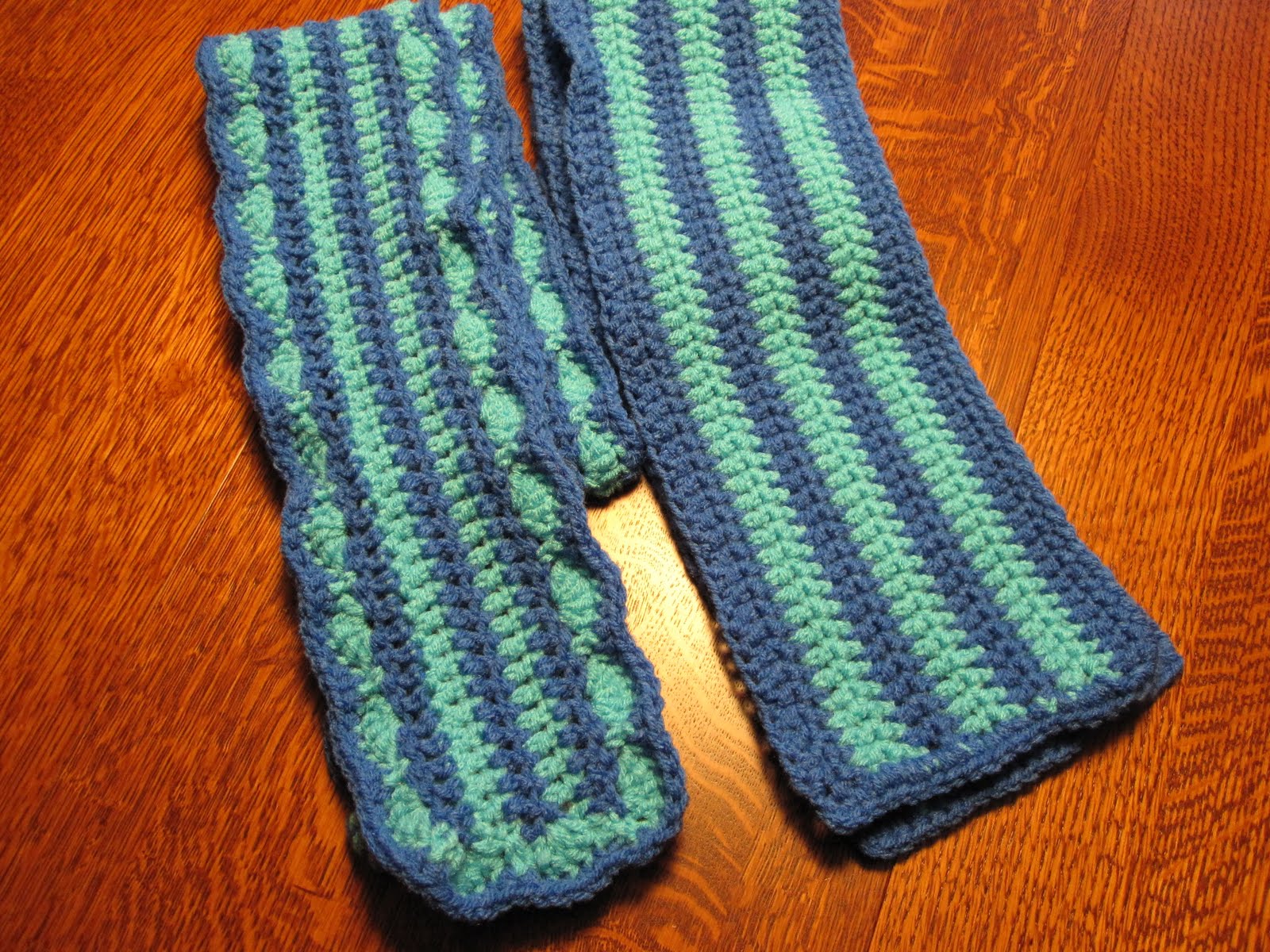 Three Rivers Crochet Special Olympic Scarves