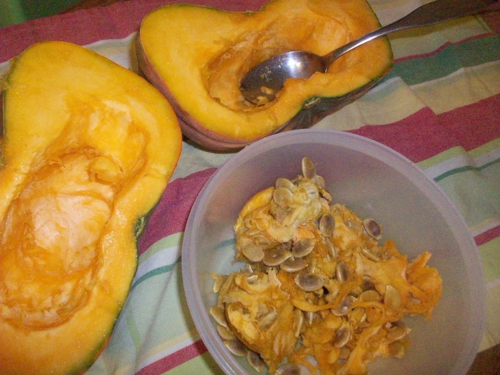 Honeyrun Farm How to cook a pumpkin (or squash).